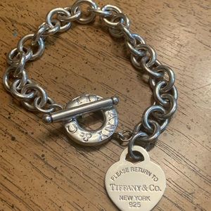 Tiffany  heart tag toggle bracelet